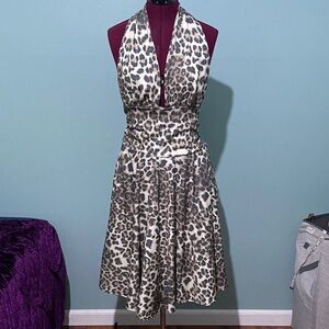 🔮 5 for $20 🔮 Stretchy 50’s style pinup halter dress